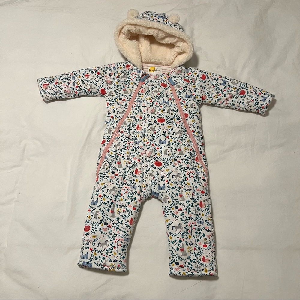 Baby Boden bunting suit 12-18 months - LIKE NEW!
